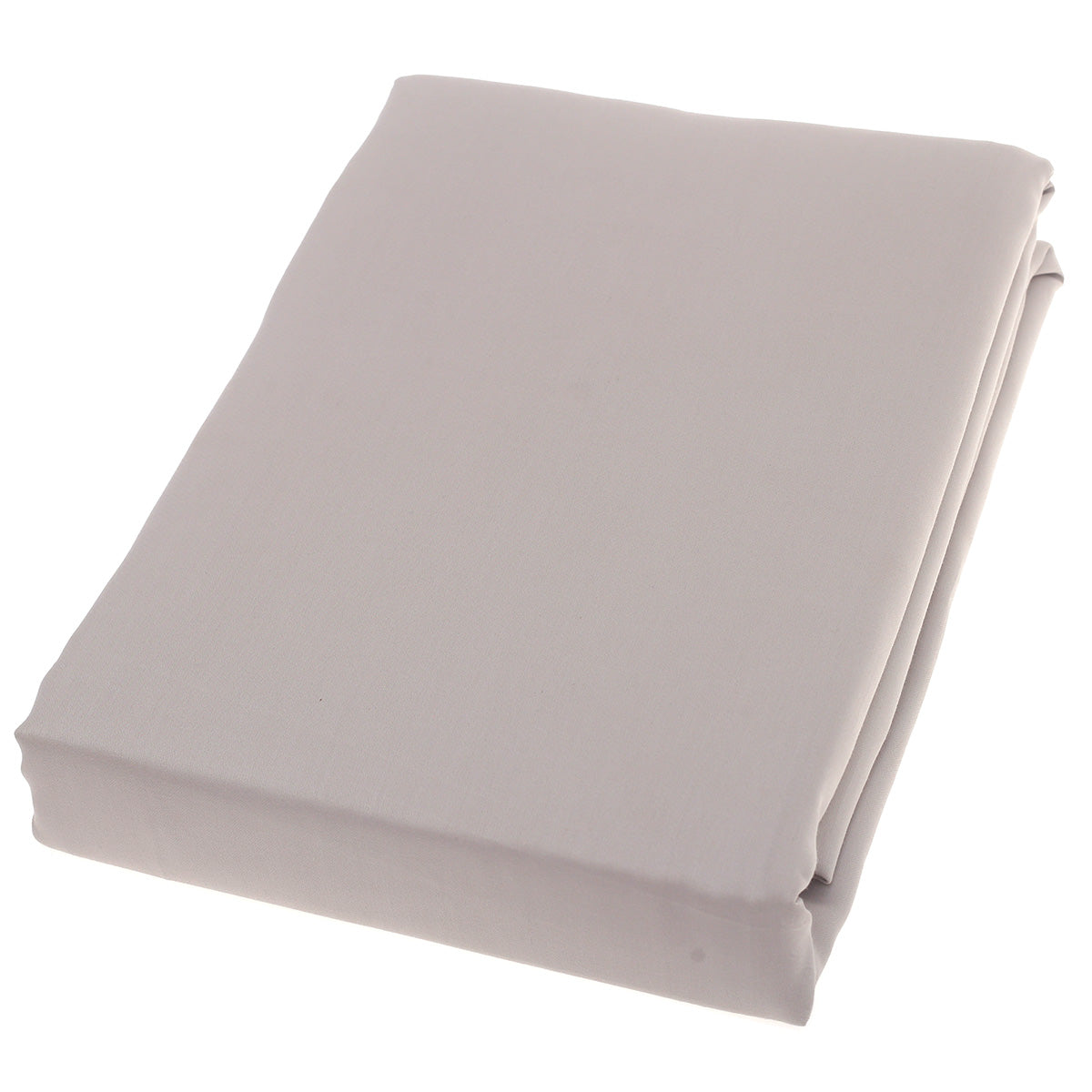 Double Bed Sheet Satin Beige 96X102" Dyed