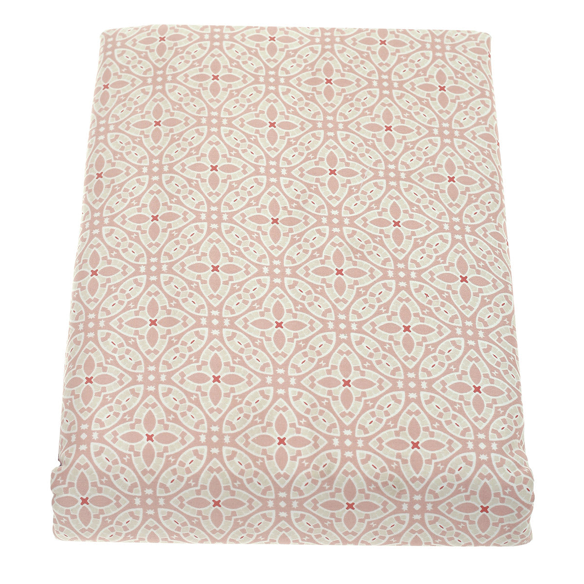 Double Bed Sheet Satin Beige 96X102" Rotary Printing