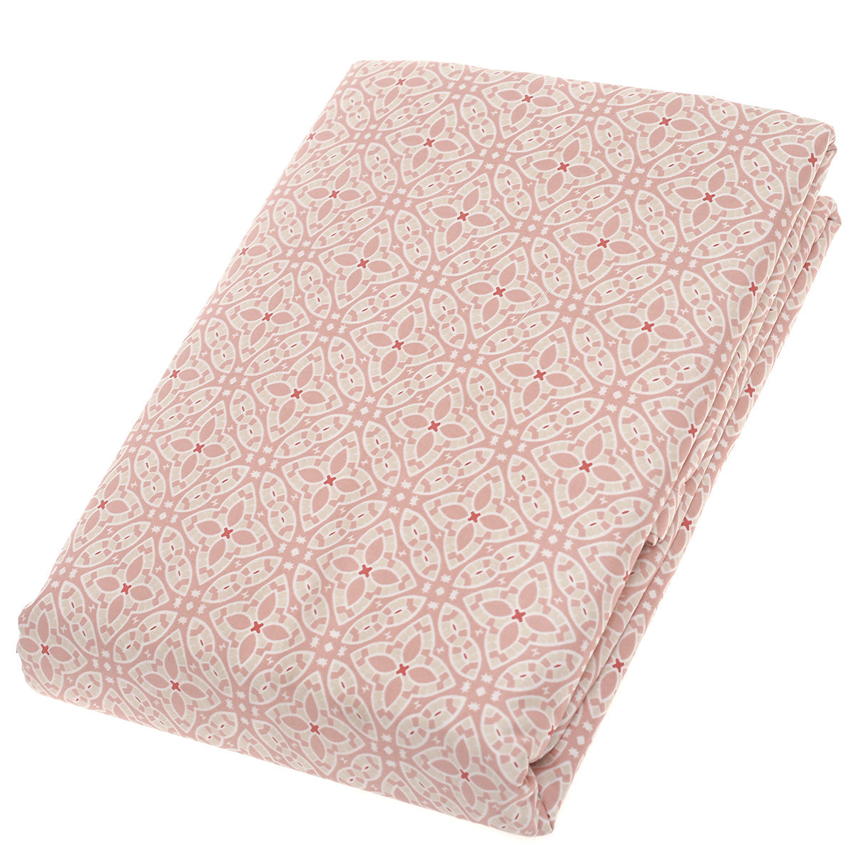 Double Bed Sheet Satin Beige 96X102" Rotary Printing
