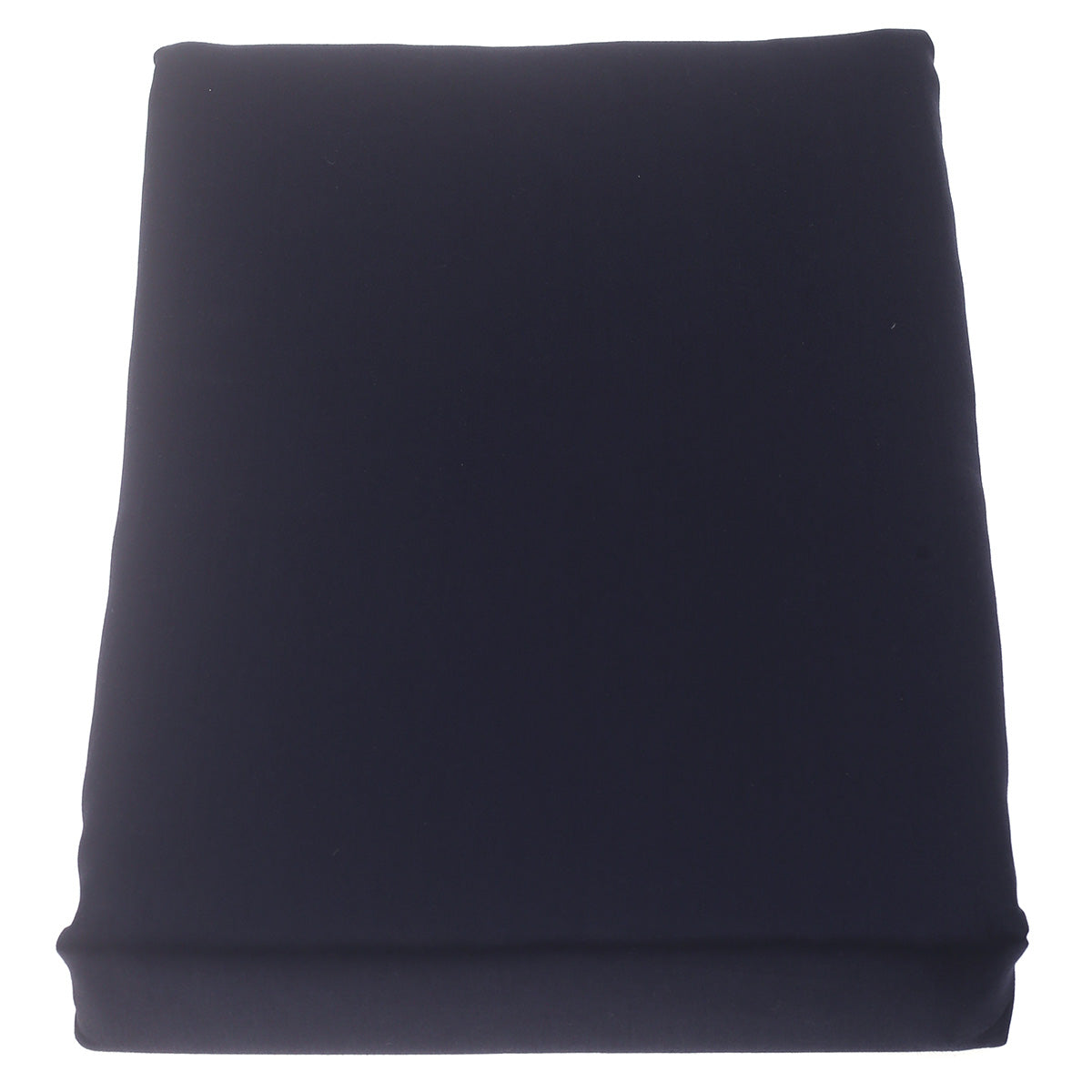 Double Bed Sheet Satin Navy Blue 96X102" Dyed