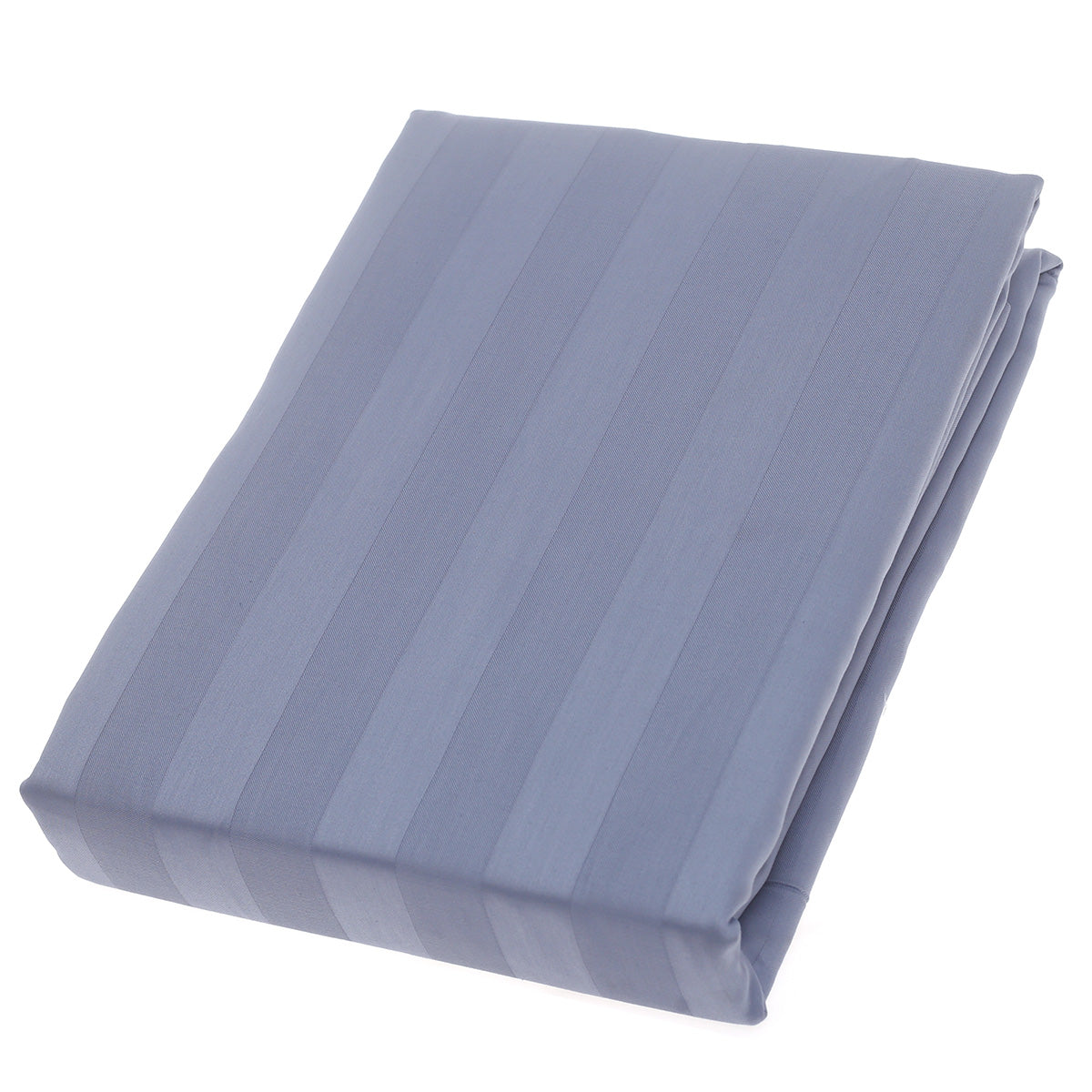 Double Bed Sheet Satin Sky Blue 96X102" Dyed