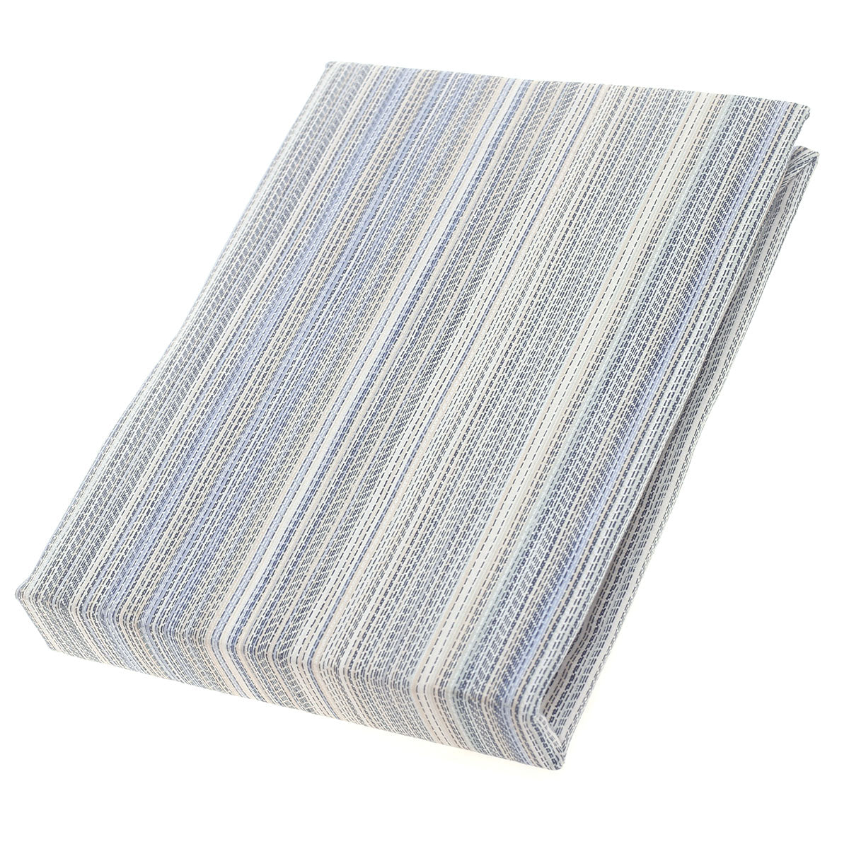 Blue Stripes Single Bed Sheet Ð 68x96" | 100% Cotton Comfort