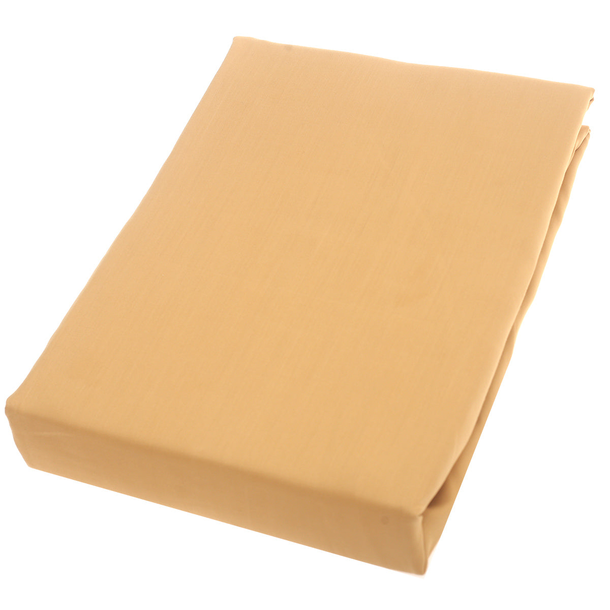 Gold Dyed Double Bed Sheet Ð 96x102" | Percale Cotton