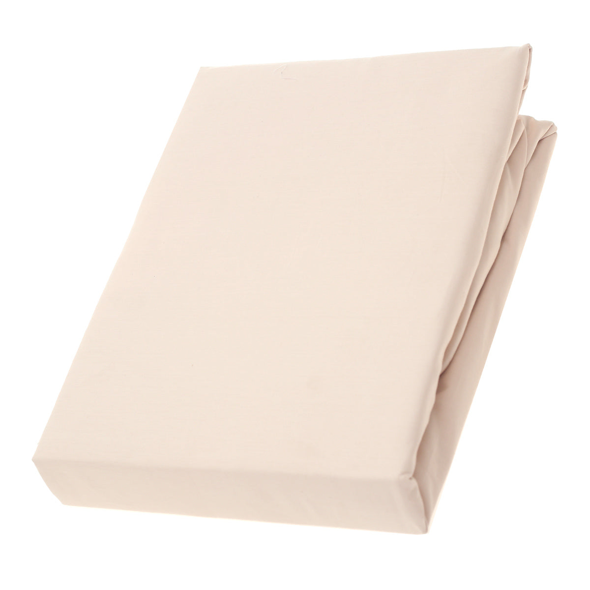 Off-White Double Fitted Sheet 72x78" Percale