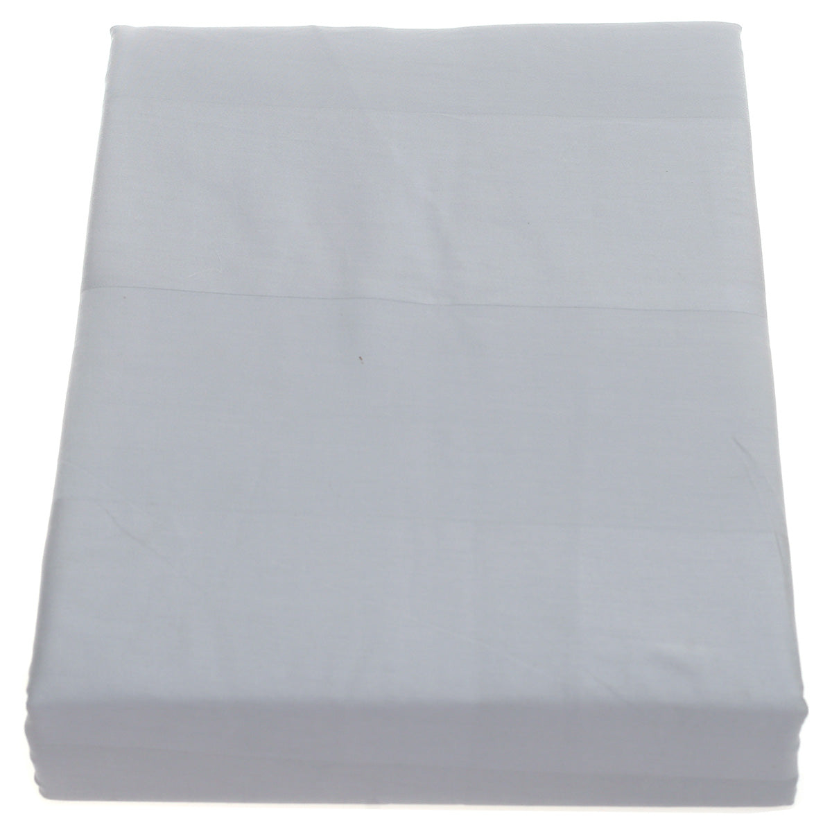 Silver Stripe Satin Dyed Double Bed Sheet Ð 96x102" | Satin Finish
