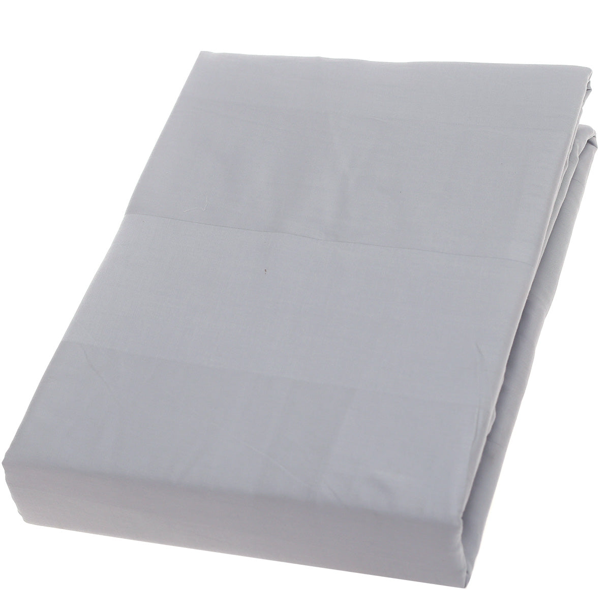 Silver Stripe Satin Dyed Double Bed Sheet Ð 96x102" | Satin Finish
