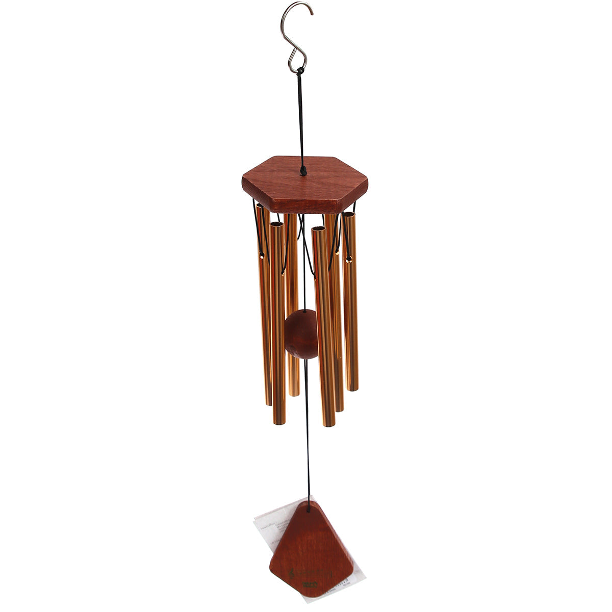 Wind Chime Brown & Gold 3 X 15.6 Inch MF-08