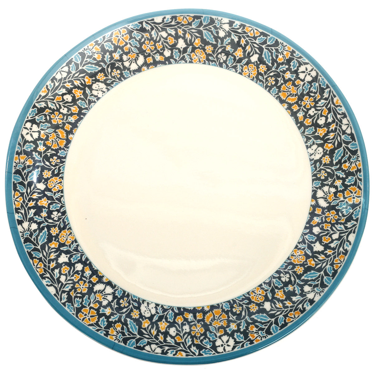 43PCS 8 Person Dinner Set Blue Mosaic