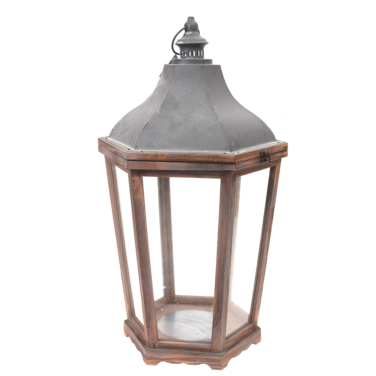 Floor Lantern Natural 15.6 X 15.6 X 30 Inch WL-005