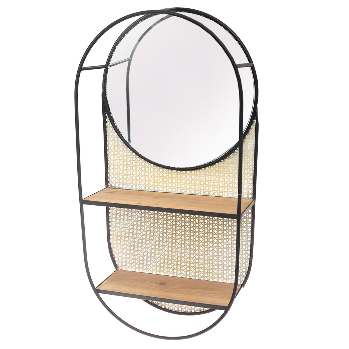 Wall Mirror Natural 16.5 X 7 X 31 Inch HQ-007