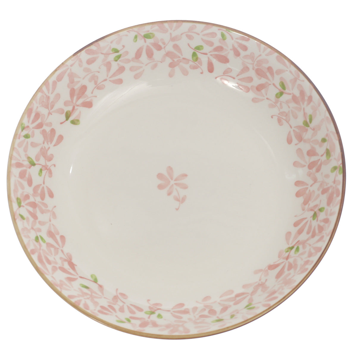 Flat Bowl Printed White 7 Inch Yll-75
