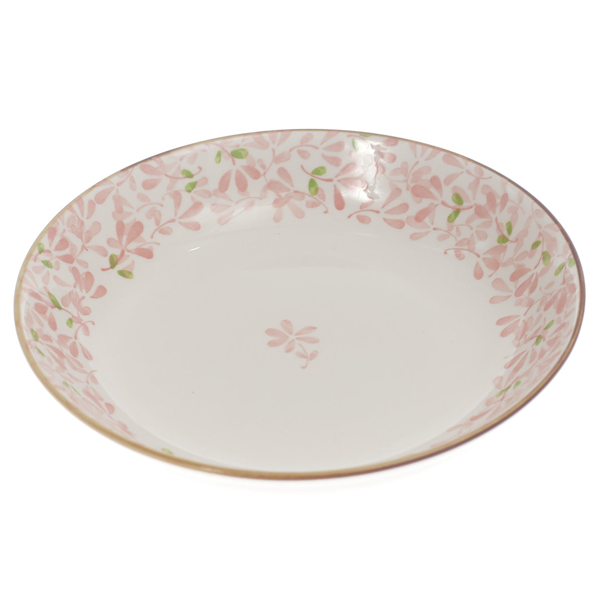 Flat Bowl Printed White 7 Inch Yll-75