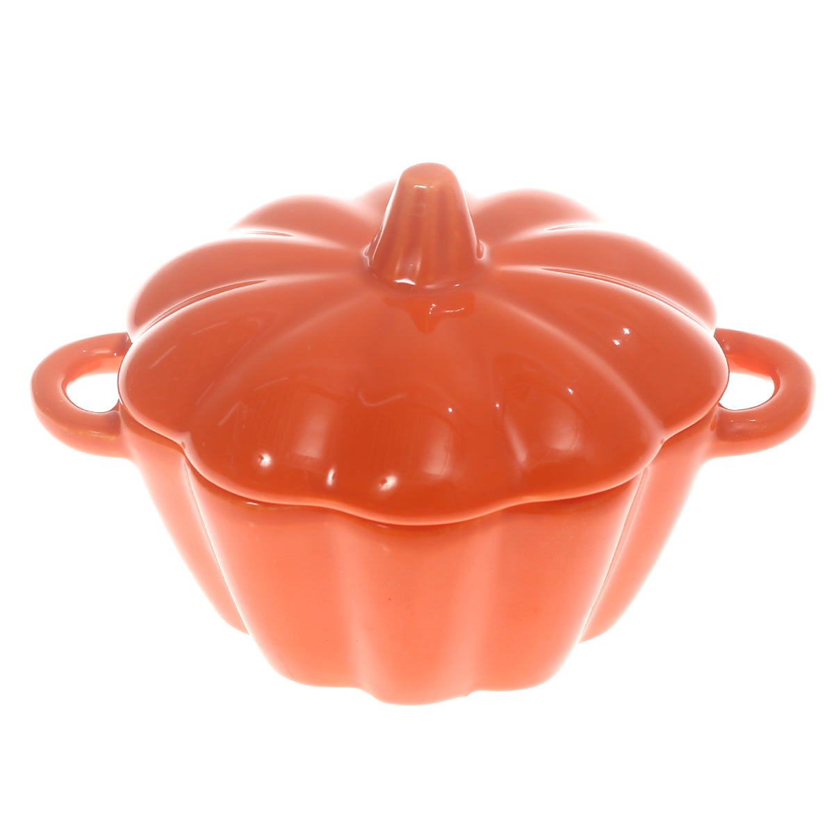 Sauce Dish W/Lid Orange 4.5 Inch Yll-66