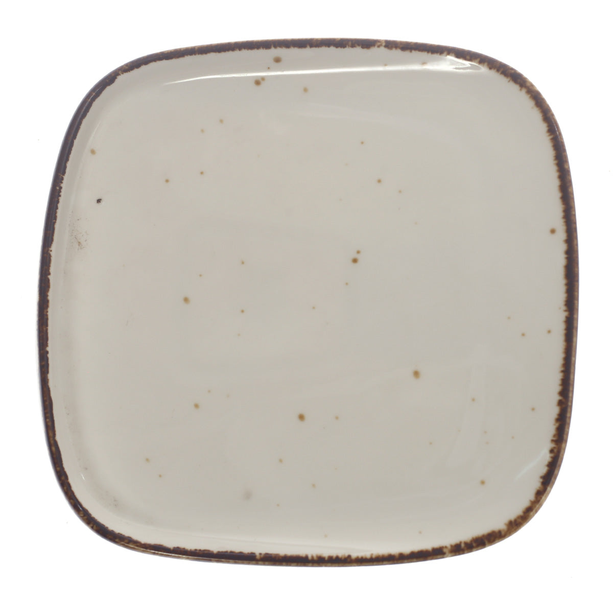 Square Platter White 7 X 7 Inch Yll-47