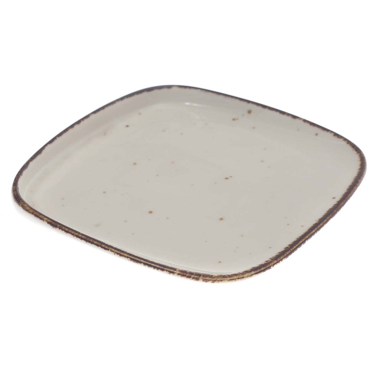 Square Platter White 7 X 7 Inch Yll-47