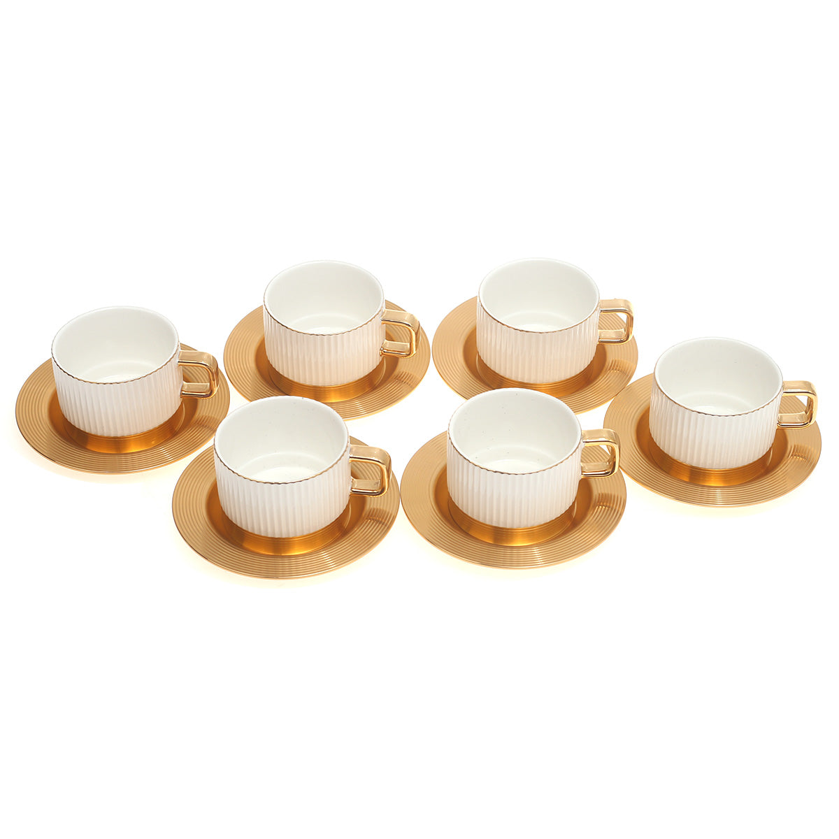 6Pcs Cup & Saucer Set 106 (5-6)