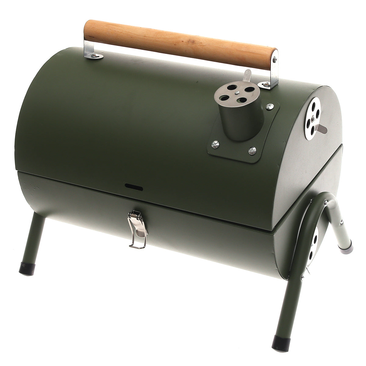 BBQ Grill Green 2009S Ð Foldable Dual Grill for Outdoor Cooking