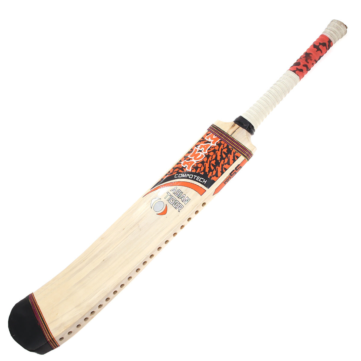 Asian Tiger Cricket Bat Ð Durable Wooden Bat for All-Round Play