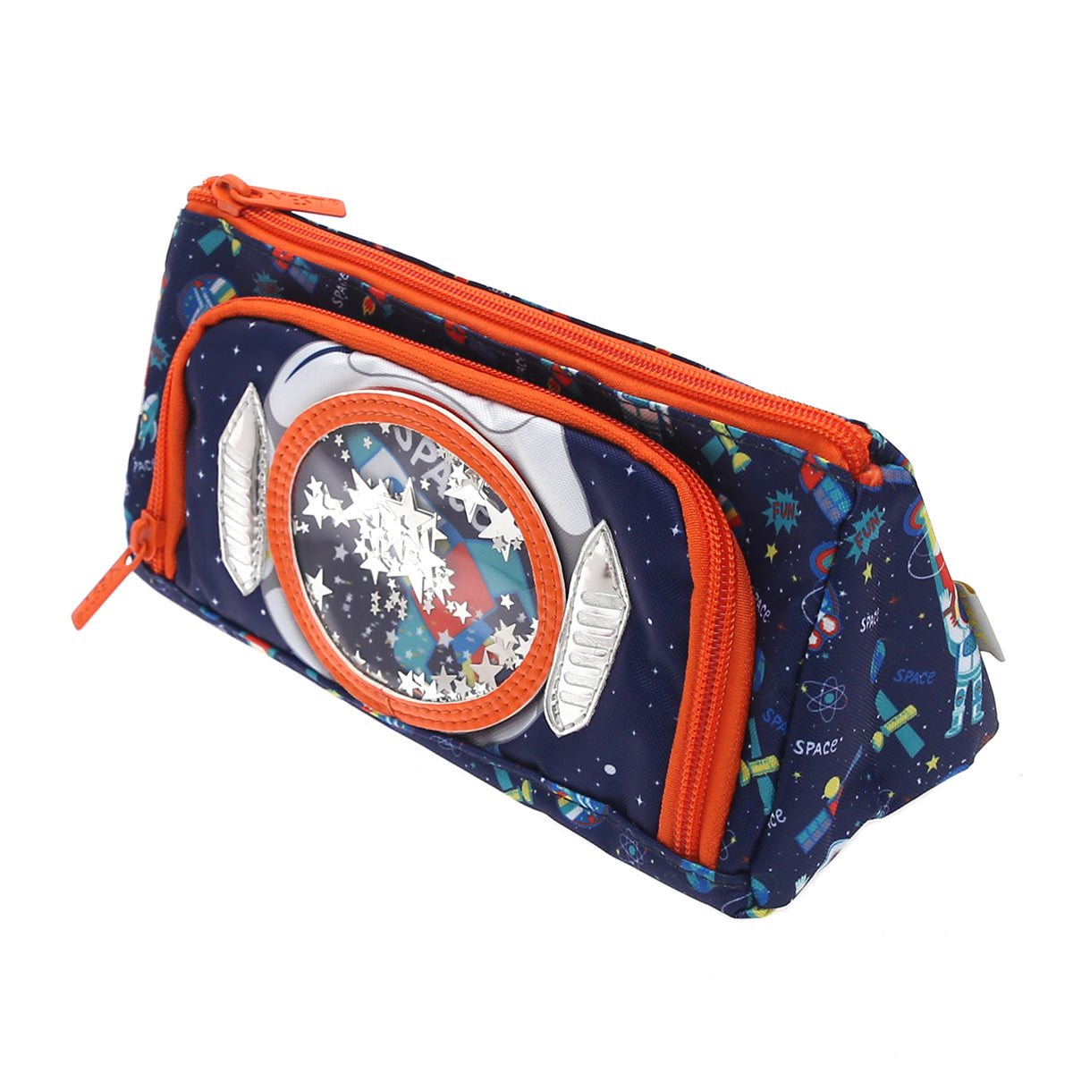 Space Explorer Pencil Pouch Ð U2099 | Galaxy Theme with 3D Window & Stars