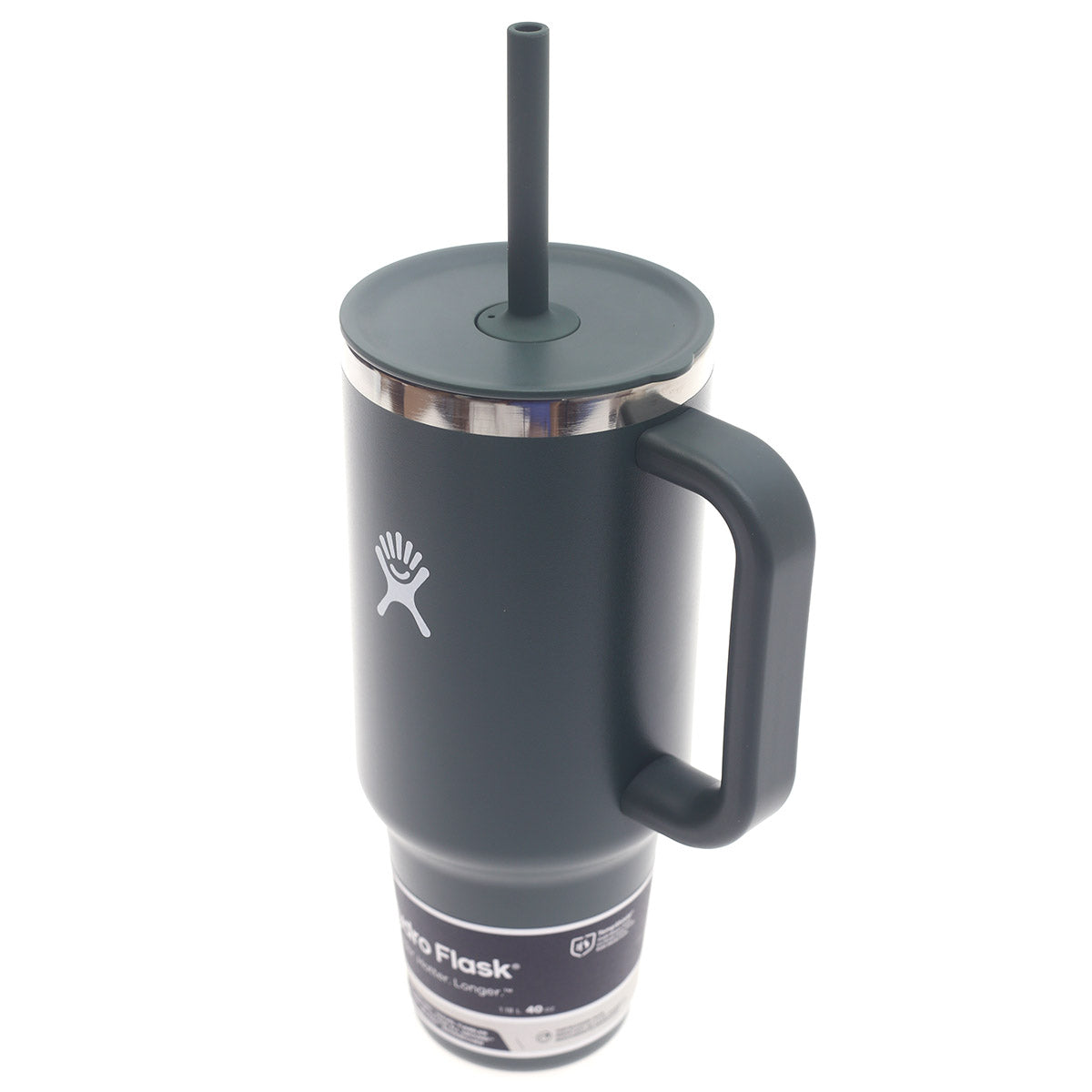 Hydro Flask 40oz All Around Travel Tumbler Ð Fir | Large Insulated Mug with Straw Lid & Handle