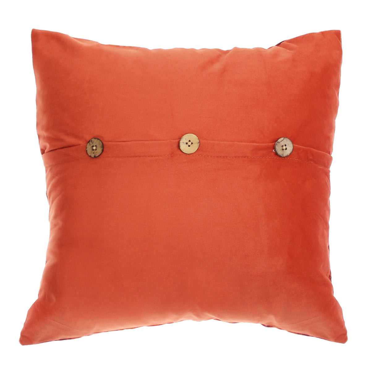 Jaffa Orange Cushion Cover 18x18"