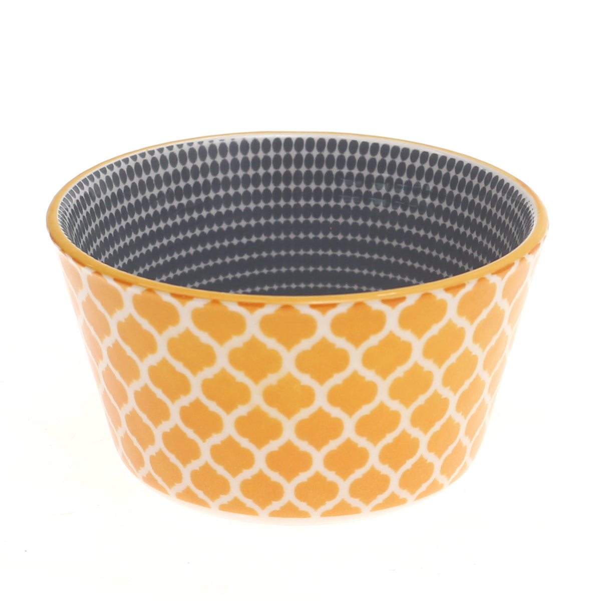 IGreen 3.75" Ceramic Bowl Ð Decorative Small Serving Bowl for Snacks, Dips & Desserts