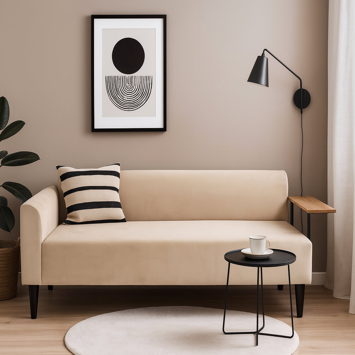 Osborne Wooden Arm X Sofa - 805-3