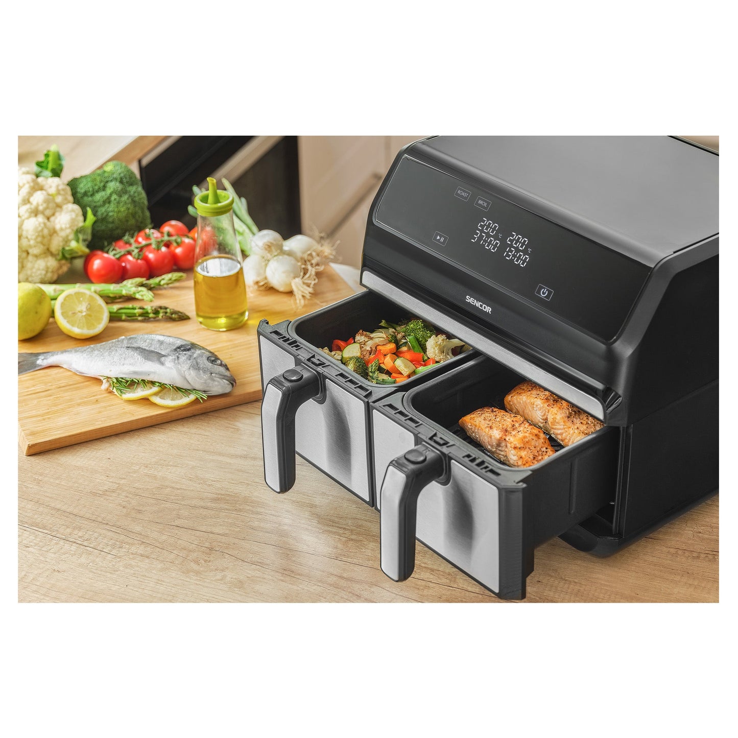 Vita Fryer 2X4 Ltr SFR9500SS