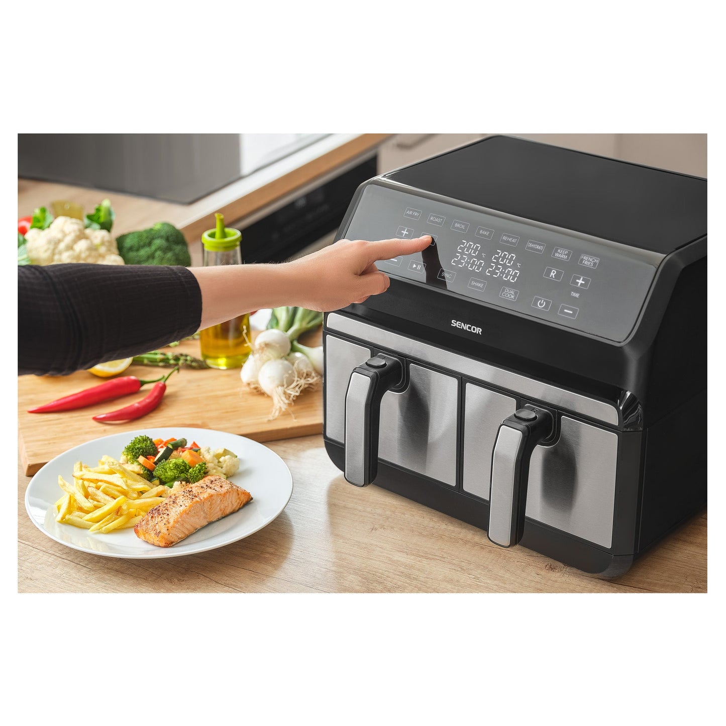 Vita Fryer 2X4 Ltr SFR9500SS
