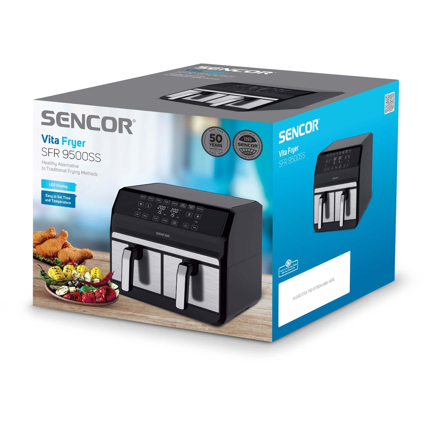 Vita Fryer 2X4 Ltr SFR9500SS