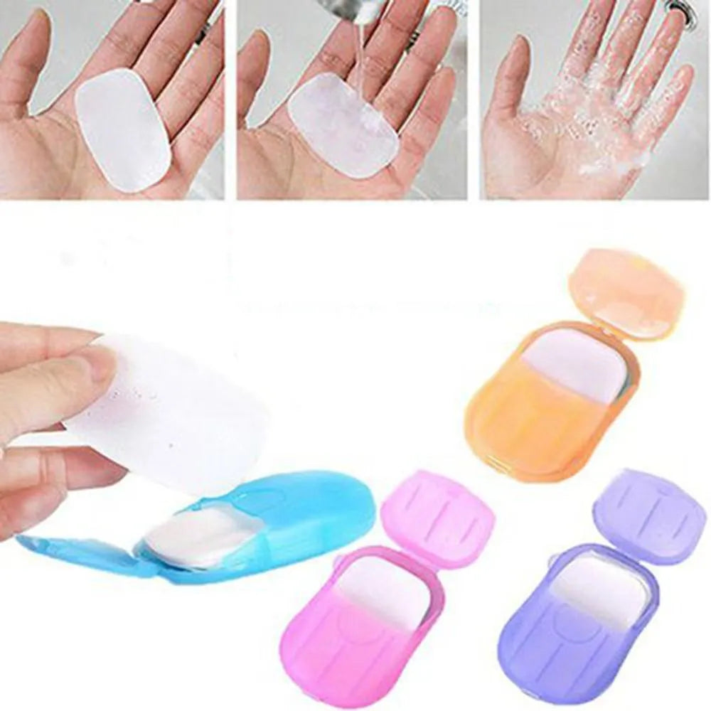 Travel Paper Soap Ð Compact Cleanliness On-the-Go (ASSORTED)