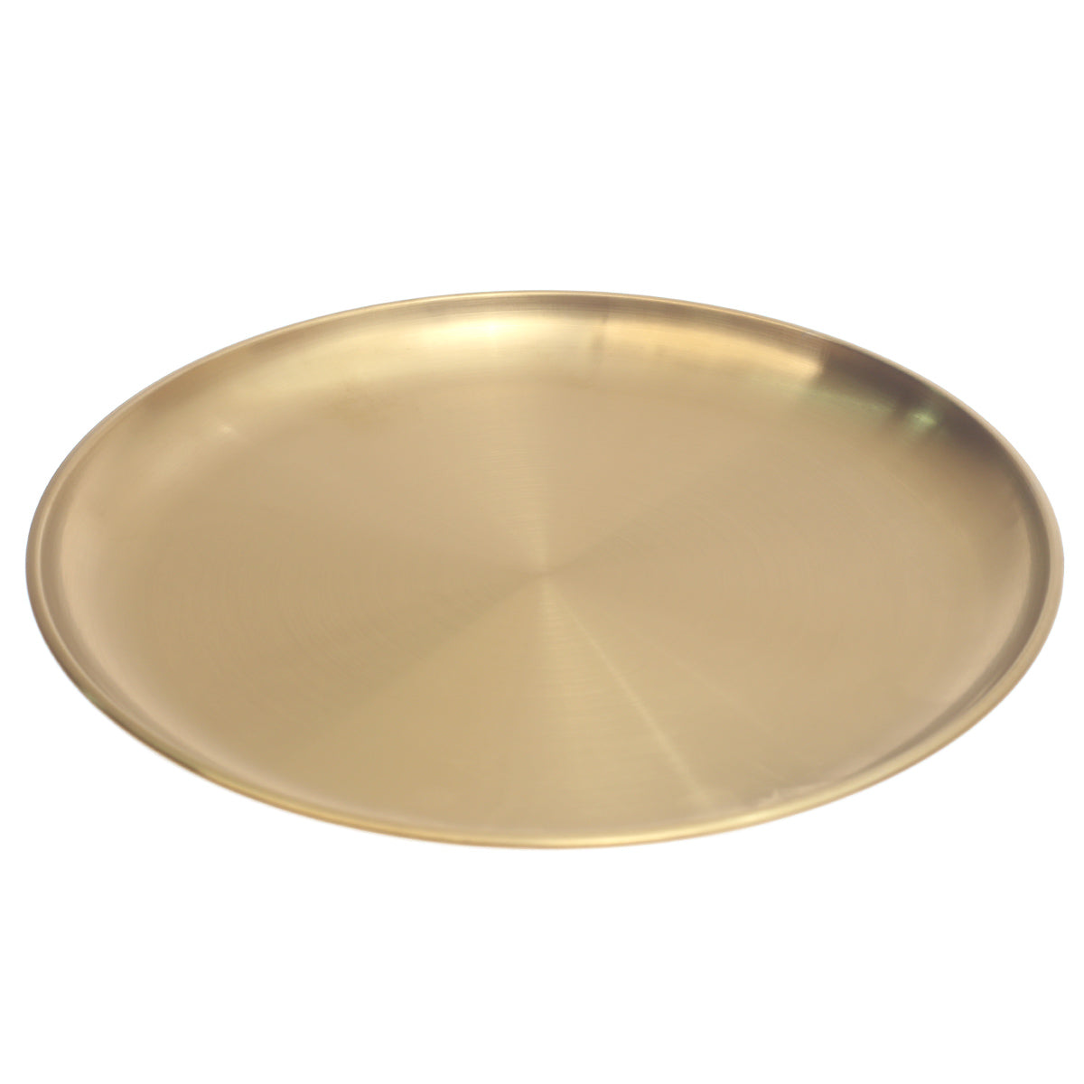 Barbecue Plate Ð Gold Finish (20cm & 26cm)