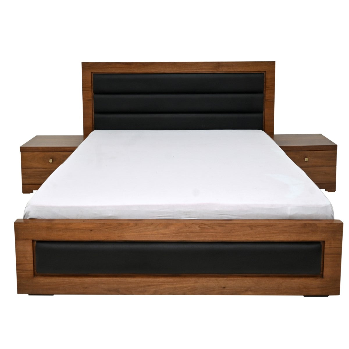 Clover King Size Bed with 2 Side Table