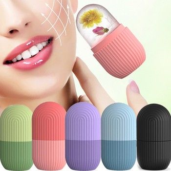 Ice Roller Face Massager – Reduces Puffiness, Shrinks Pores & Fades Dark Circles