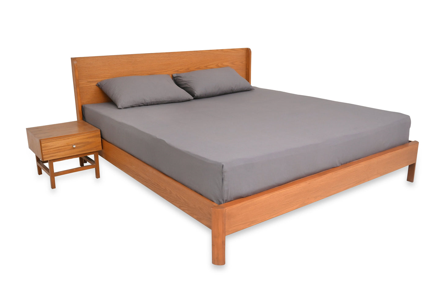 Harry N Bedroom Set Ð King Size Bed & Dresser with Mirror