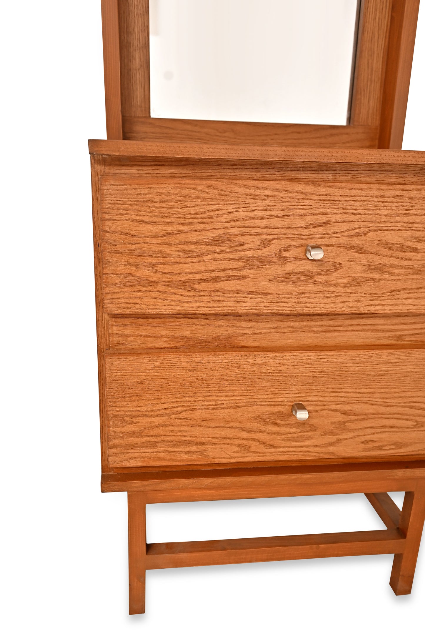 Harry N Dresser Ð Modern Wooden Vanity with Mirror & Storage Drawers