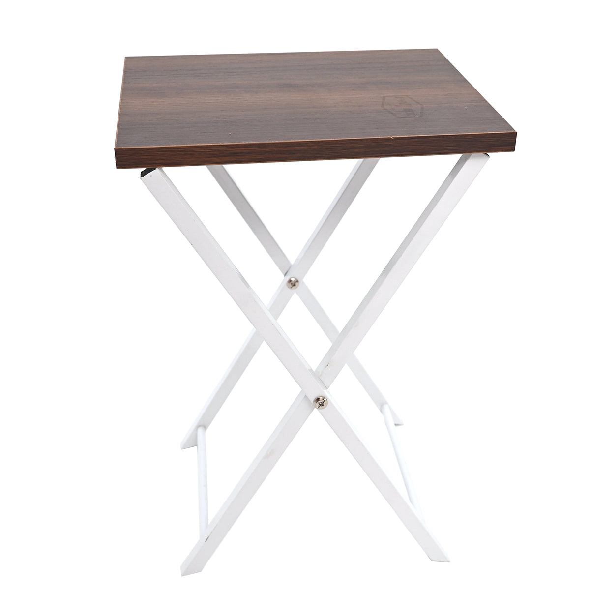 Ditmas Folding Side Table (White)