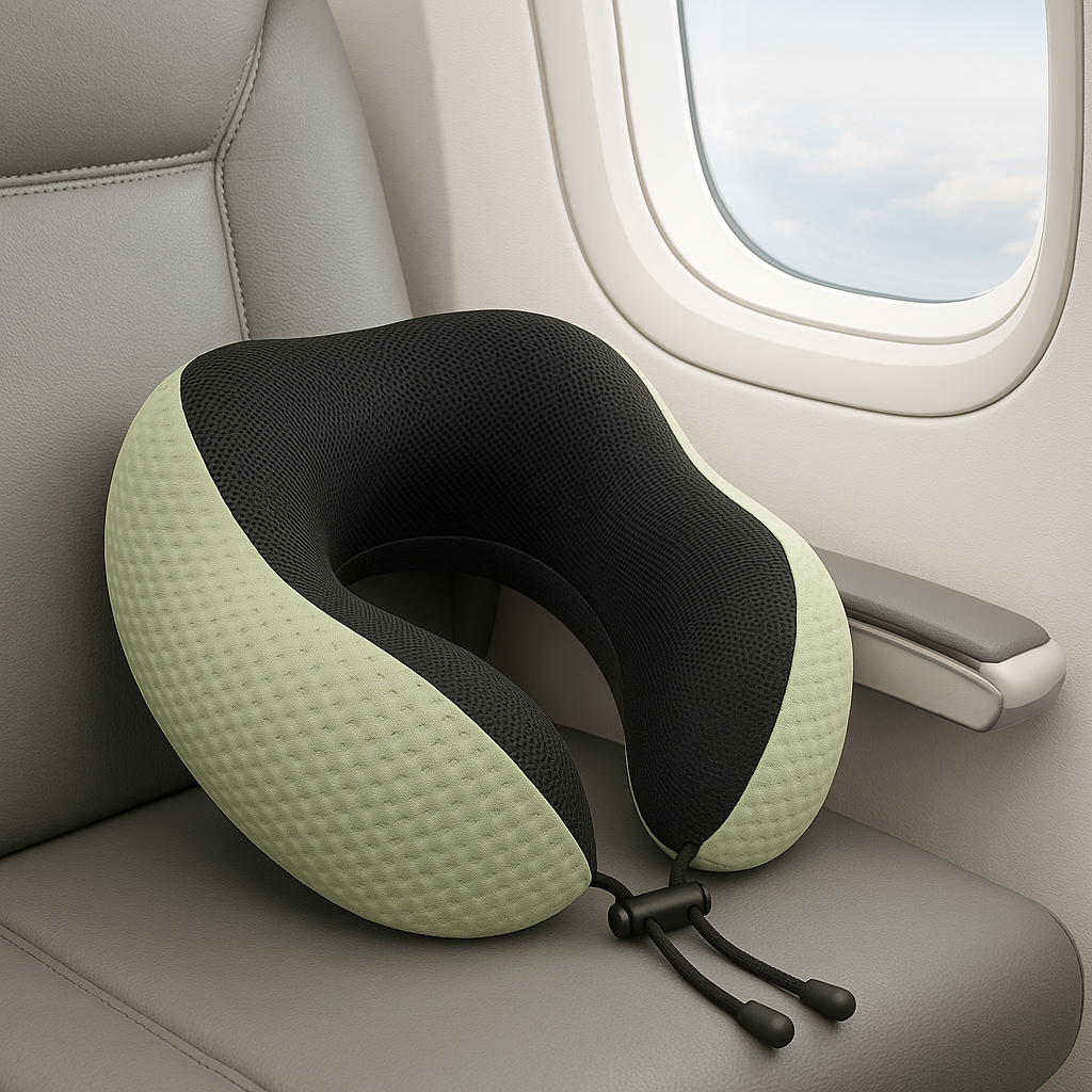 Travel Neck Pillow Ð Variant: Blue, Green, Grey, Pink