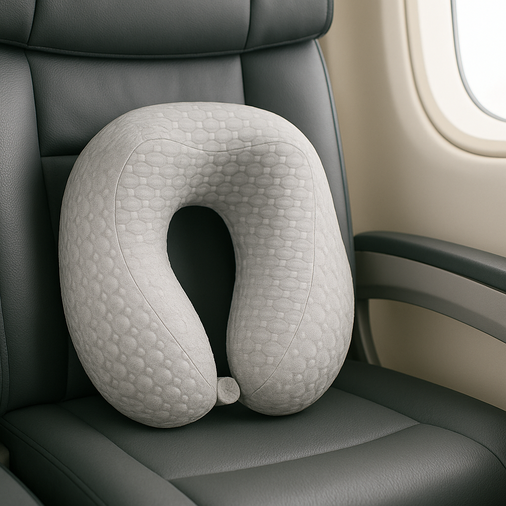 Travel Neck Pillow Ð Variant: Blue, Brown, Pink, Yellow