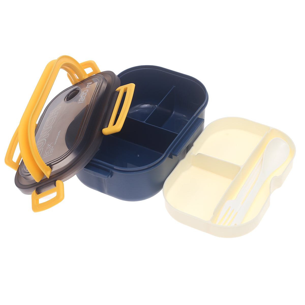 Lunch Box 1200ml Ð Airtight & Spacious with Steam Vent