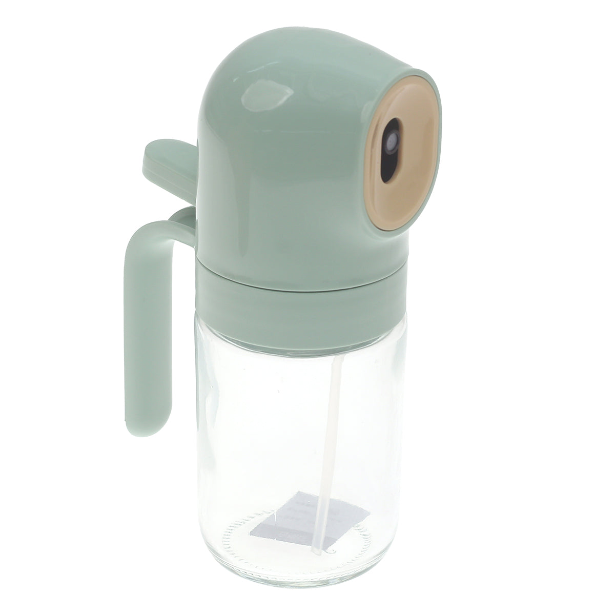 Glass Oil Spray Bottle Ð Refillable Dispenser for Cooking, Baking & Grilling