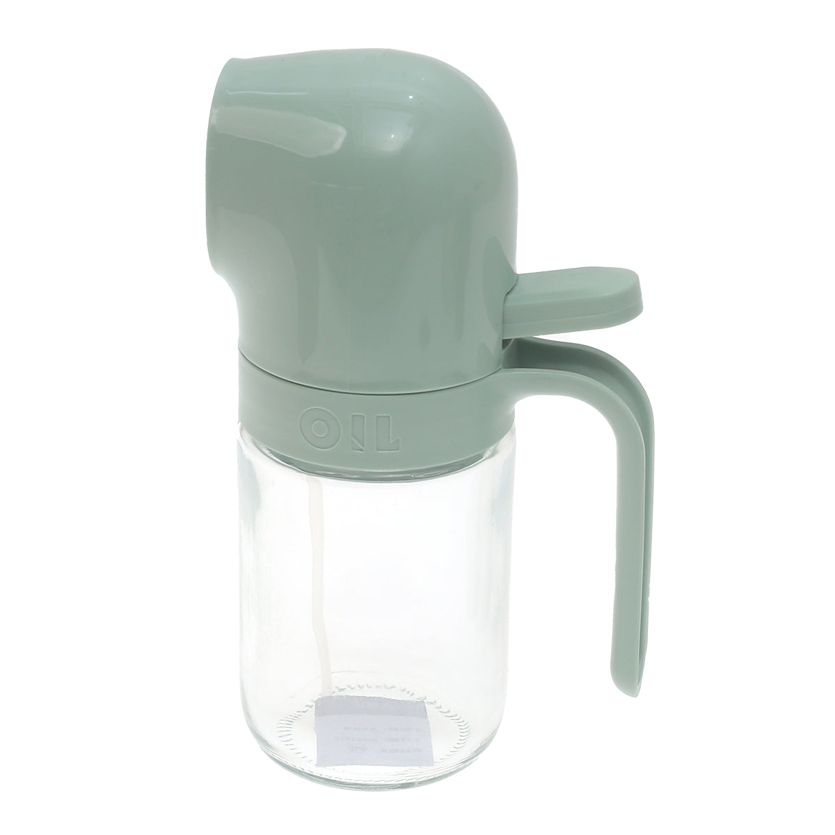 Glass Oil Spray Bottle Ð Refillable Dispenser for Cooking, Baking & Grilling
