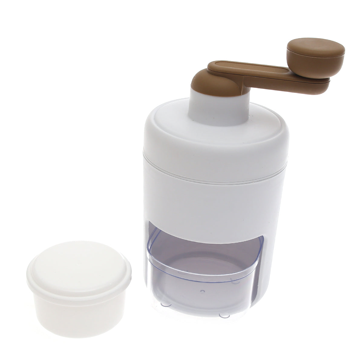 Manual Ice Shaver Ð Hand?Crank Ice Crusher for Snow Cones & Cold Drinks