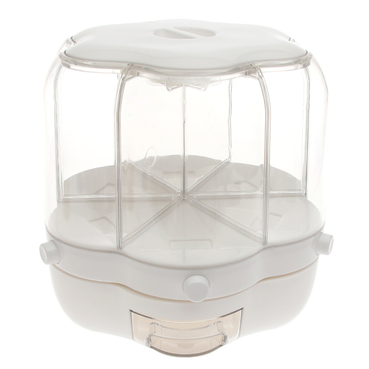 Rotating Rice Dispenser Ð 10kg Capacity Grain Storage Container