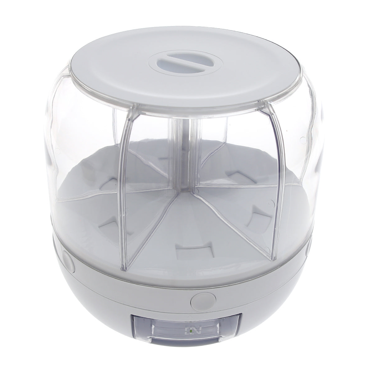 Rotating Rice Dispenser Ð 5kg Capacity Grain Storage Container