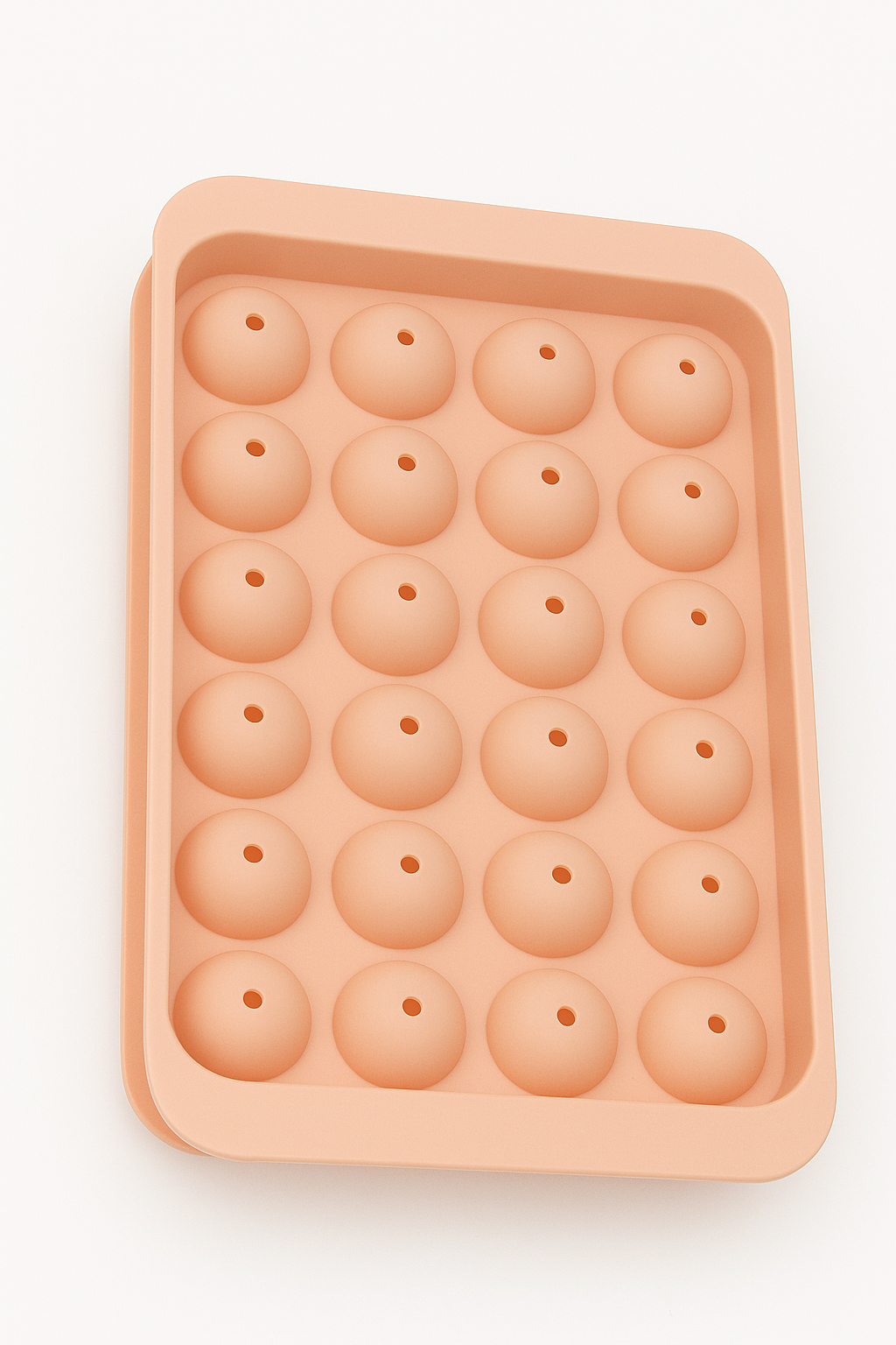 Ice Cube Ball Tray Ð 33 Pieces Orange