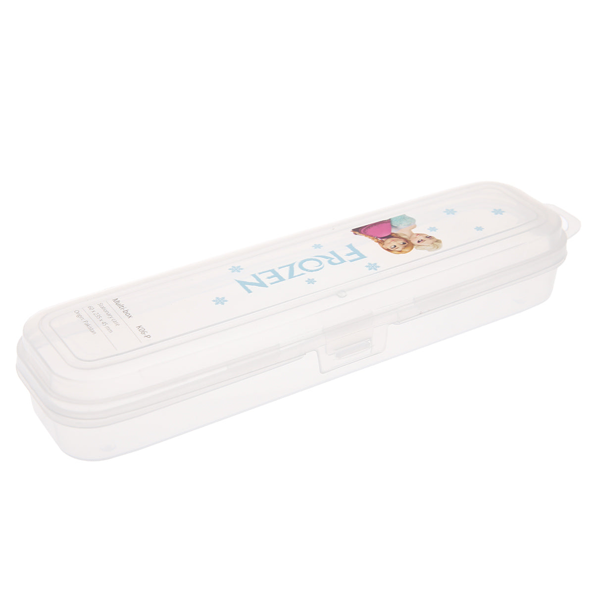 Frozen Multi?Box Ð Transparent Stationery Storage Case for Kids & School Supplies
