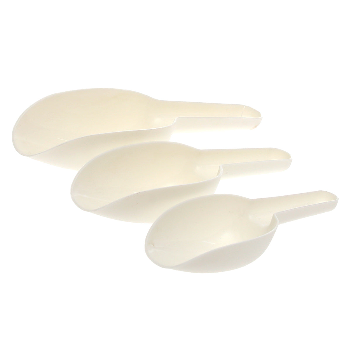 Trio Scoop Set Ð White / Grey / Brown
