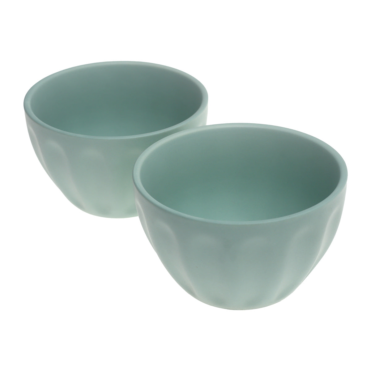 5" Ceramic Bowl Set Ð 2-Piece Matte Finish Snack & Dessert Bowls