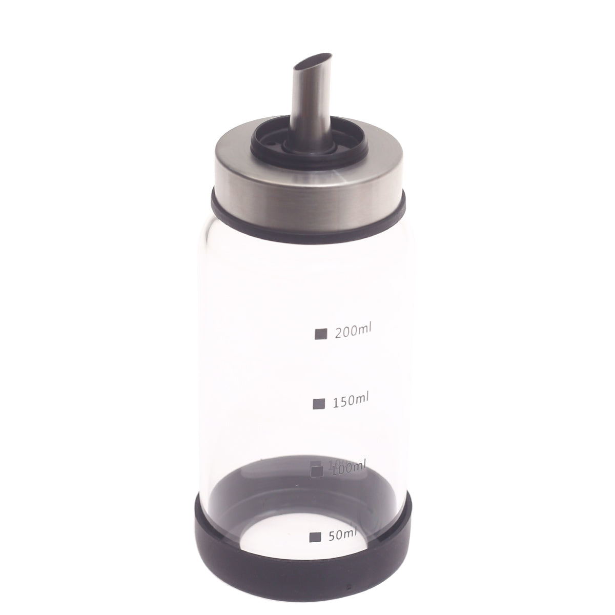 Cindy Oil Bottle Ð Glass Dispenser with Measurement Markings (200ml / 300ml)